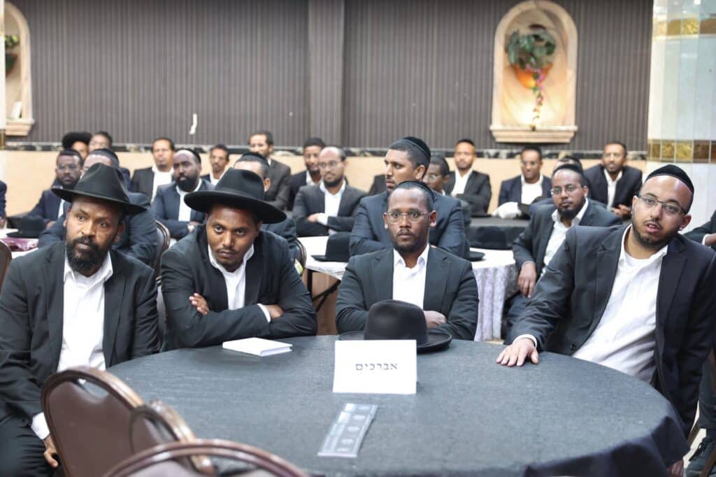 מאות בחורי ישיבות יוצאי אתיופיה התכנסו לקראת מתן תורה